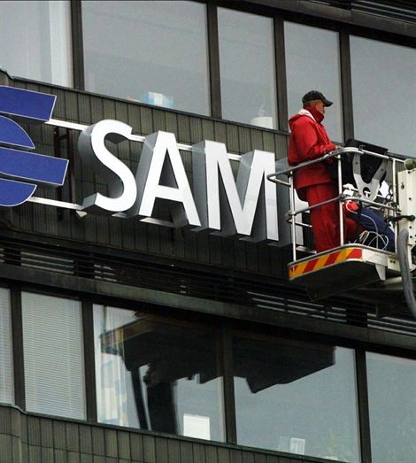 Photo: The new era of Sampo came with new sleek signs.