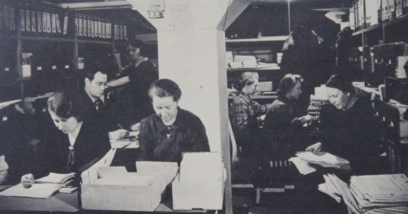 During the Winter War bombing, Sampo insurance clerks sometimes had to carry out their daily functions from the bomb shelter of the Turku headquarters.