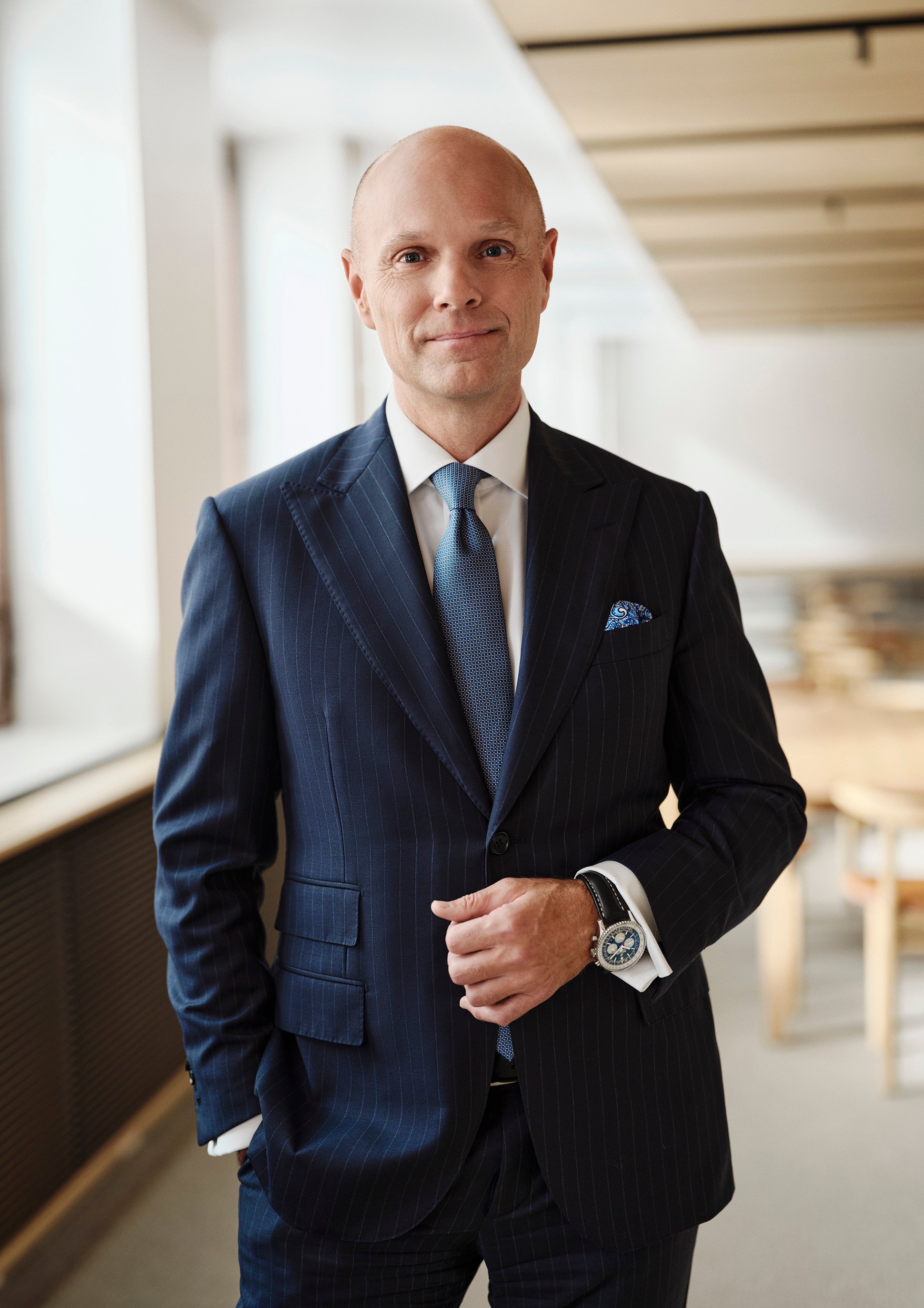 Sampo-konsernin konsernijohtaja Morten Thorsrud.